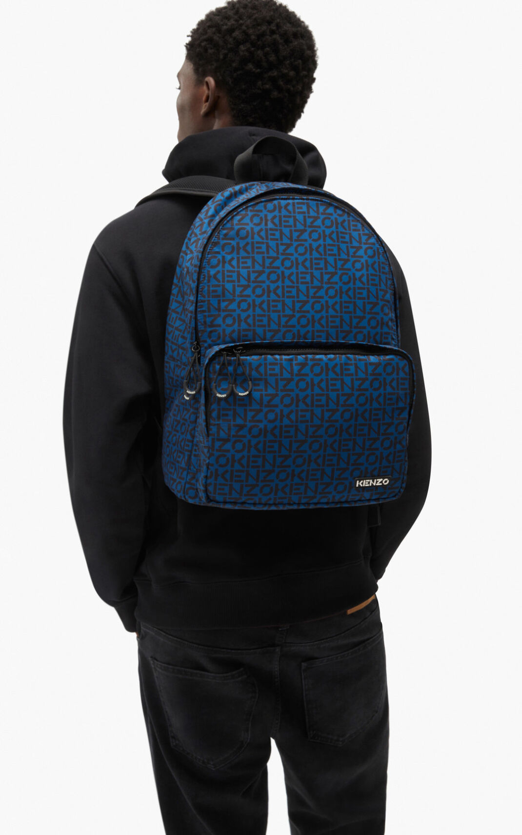 Sac À Dos Kenzo Repeat Homme Bleu Foncé | SXAC-81962